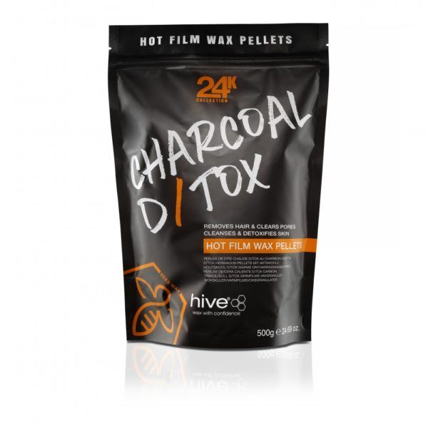 Hive Charcoal D/Tox Hot Film Wax Pellets