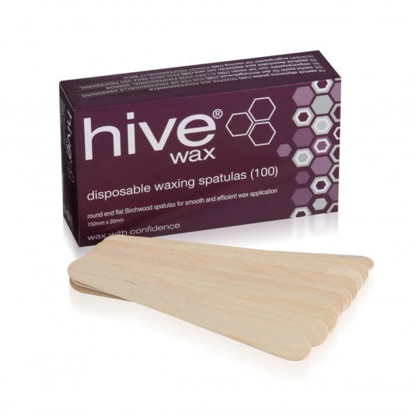 Hive Disposable Wooden Spatulas