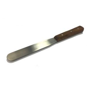 Metal Spatula with Wooden Handle