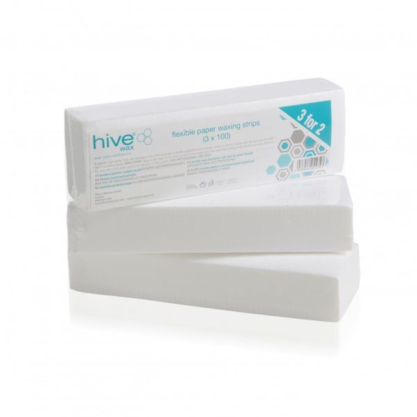 Hive Flexible Paper Waxing Strips - 3 for 2 pack