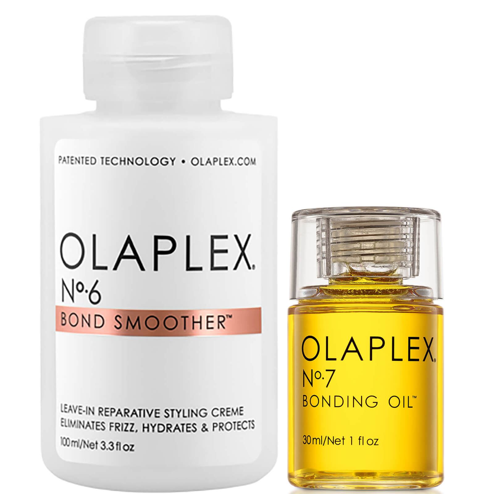 Olaplex No.7 Bonding Oil and No.6 Bond Smoother | SRF & Beauty