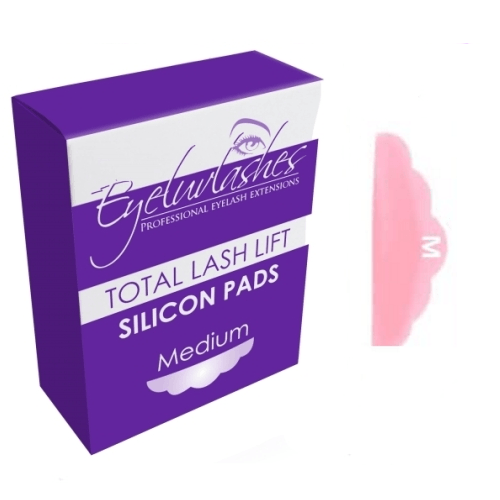 Eyeluvlashes Medium Pink Lash Lift Curlers/Shields