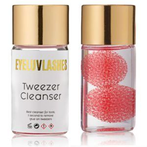 Eyelash Tweezer Cleanser