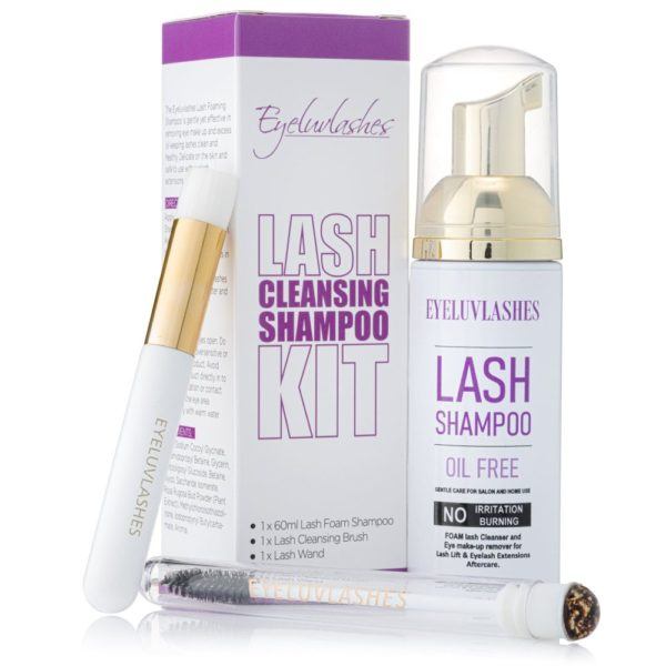 Lash shampoo kit